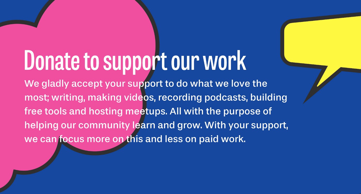 Click here to learn more about how you can support our work