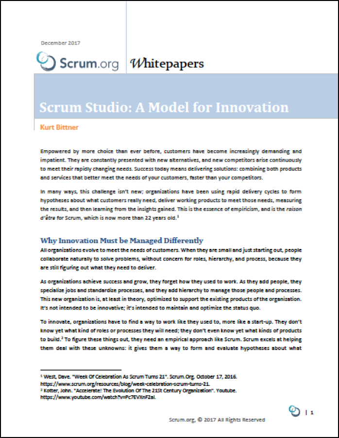 Scrum Studio