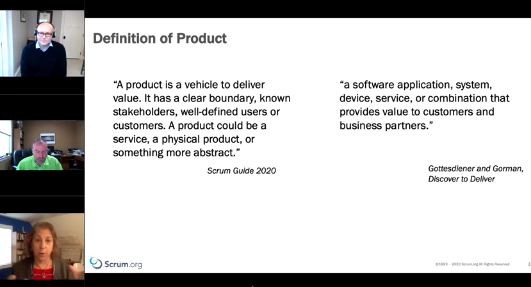"Product webinar"