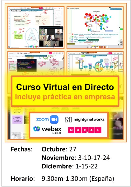 Curso Product Owner PSPO - Programa inmersivo