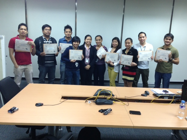 L-R: Erwin, Robert, Mark, Geraldine, myself, Quennie, Abigail, Shirley, Joel, Anthony (September 2013)