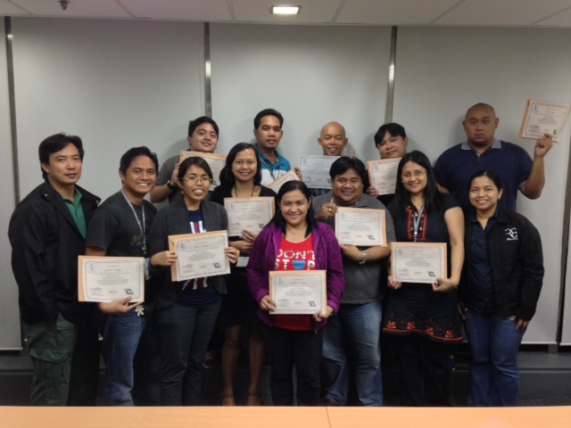 L-R: Karlo, Ferdinand, Kian, Jack, Victor, Cezar, Marinell, Joann, Emmelyn, Noah, Maristel, myself  (October 2013)