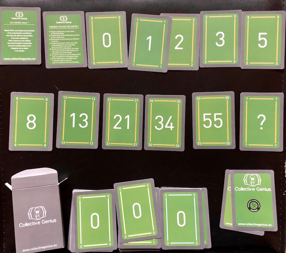 Cartes planning poker