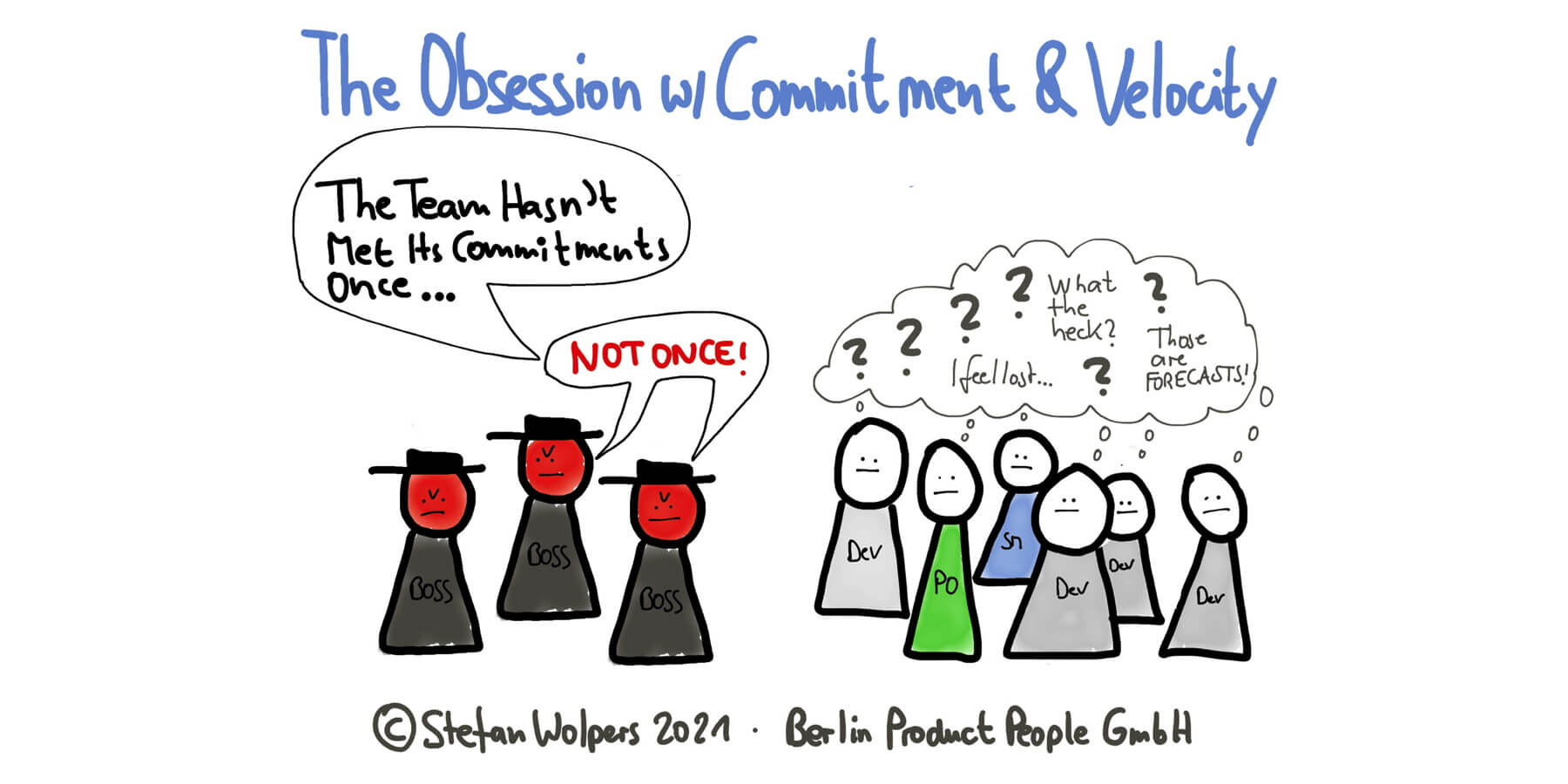 Scrum: The Obsession with Commitment Matching Velocity