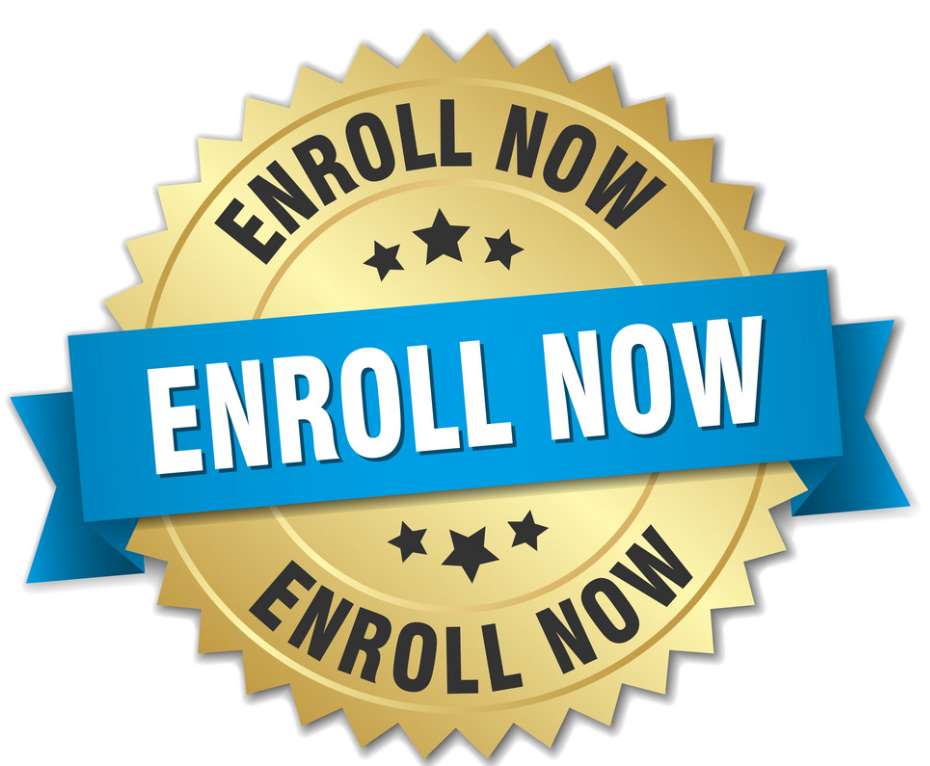 Enroll Now Blue