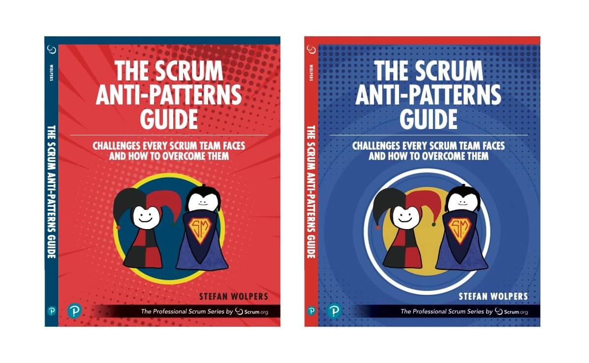 帮助选择Pearson - Age-of-Product.com的新“Scrum反模式指南”的封面