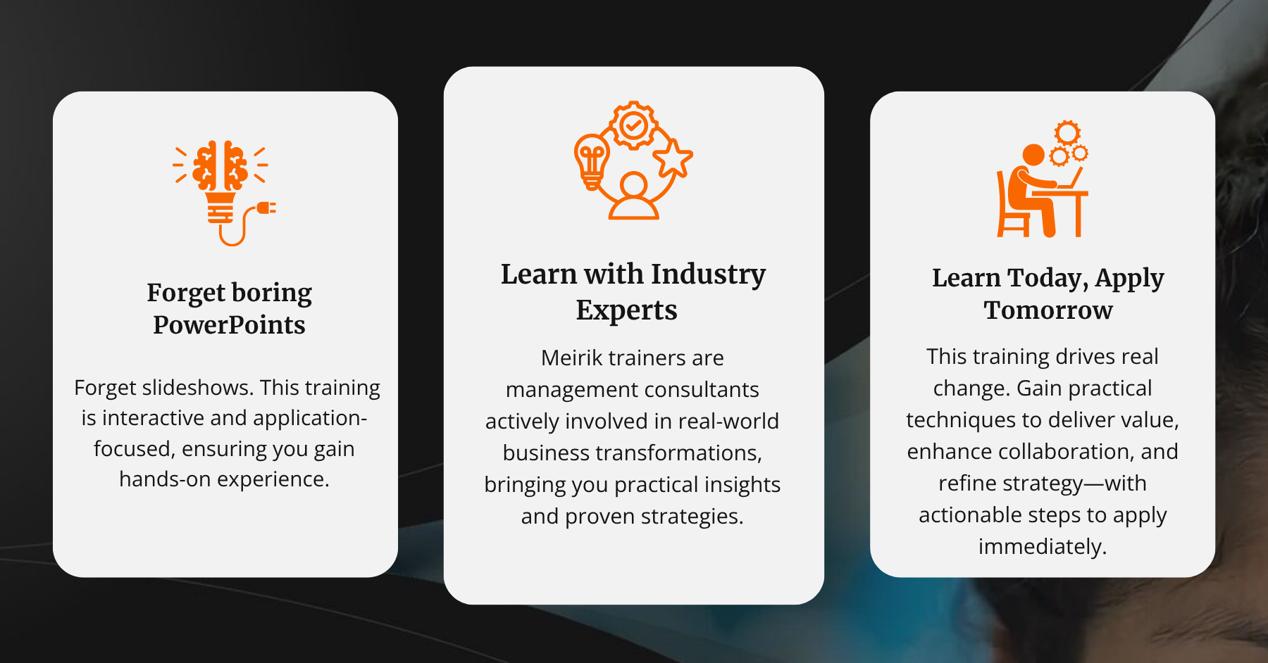 Why to choose learning with Meirik