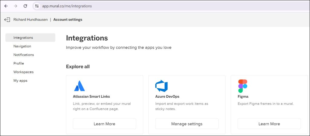 Enabling the Azure DevOps integration