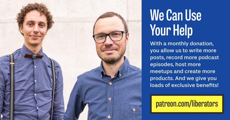 Check out patreon.com/liberators to support us.