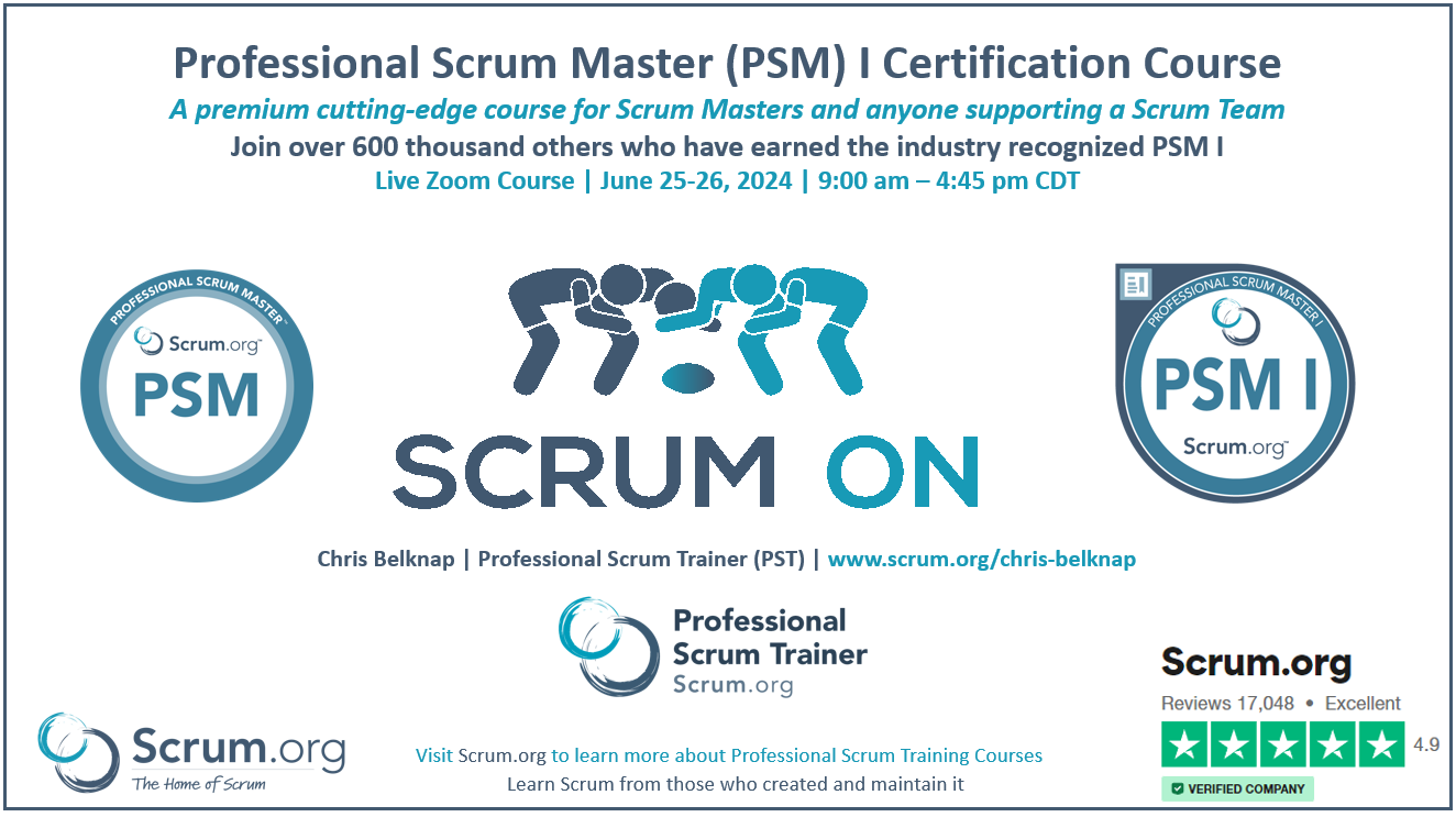 Professional Scrum Master (PSM) I