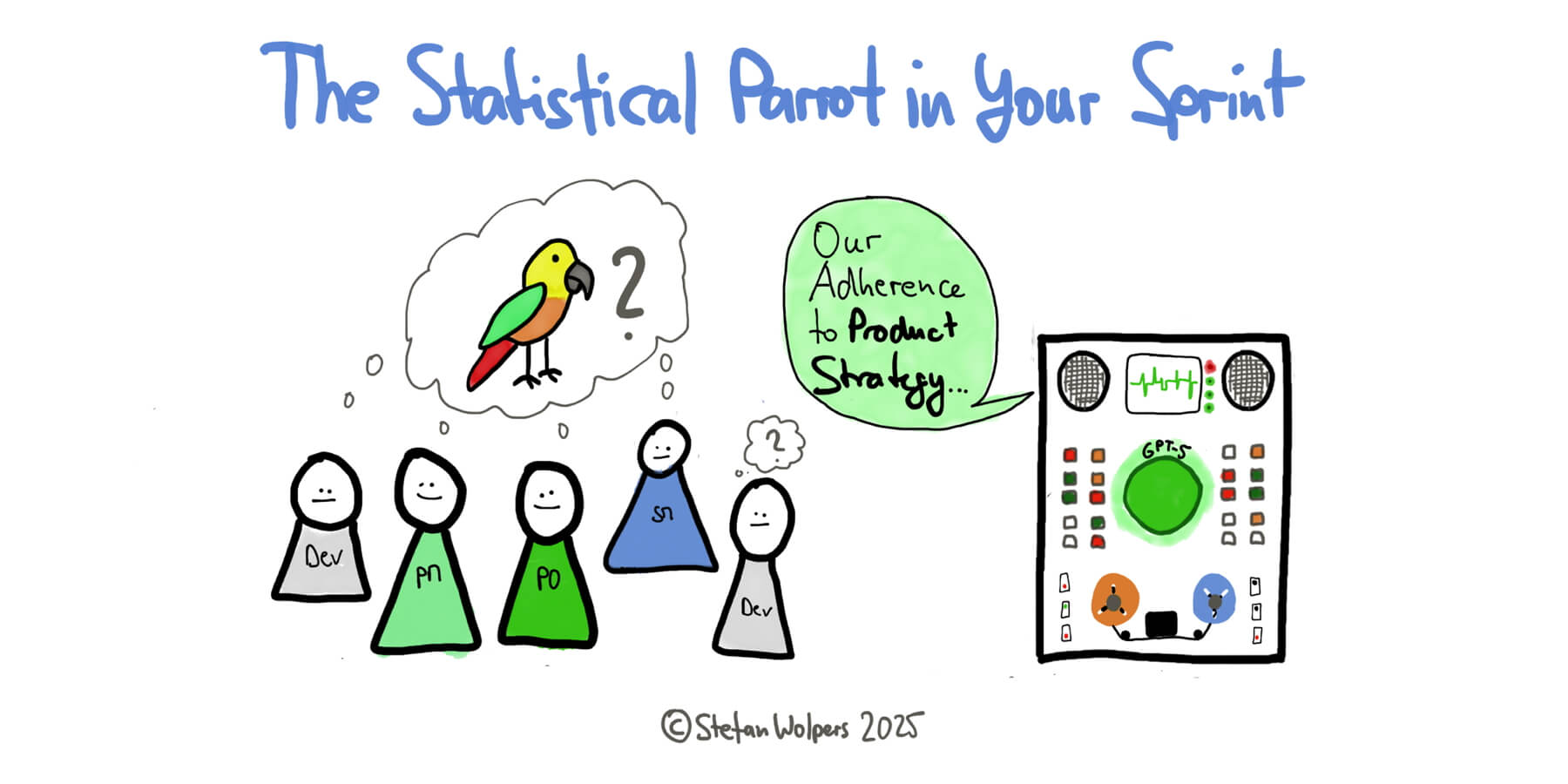 The Statistical AI Parrot in Your Sprint: Why AI Won’t Replace Your Agile Team (and Why Ignoring It Is a Mistake)