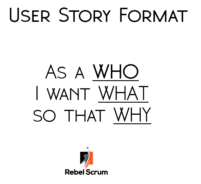 User Story Format