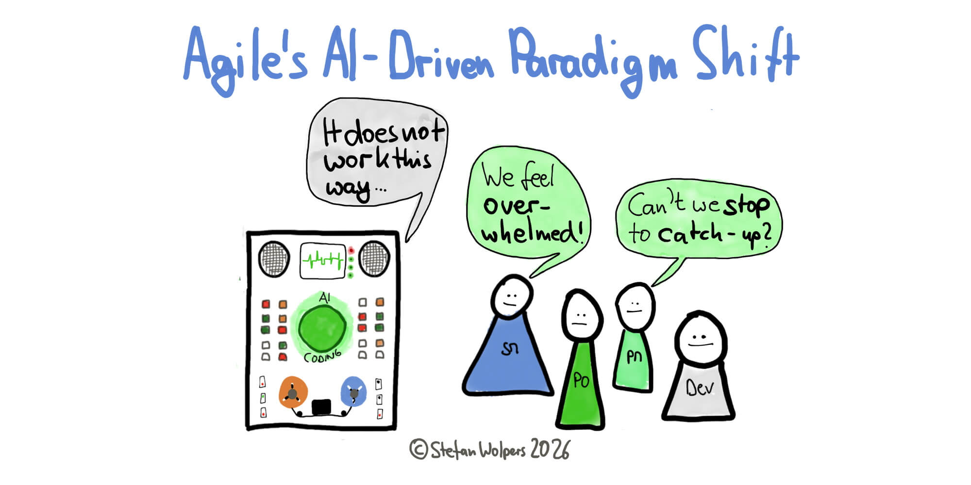 Agile’s AI-Driven Paradigm Shift: “Good enough Agile” No Longer Provides an Income or Perspective — by PST Stefan Wolpers.
