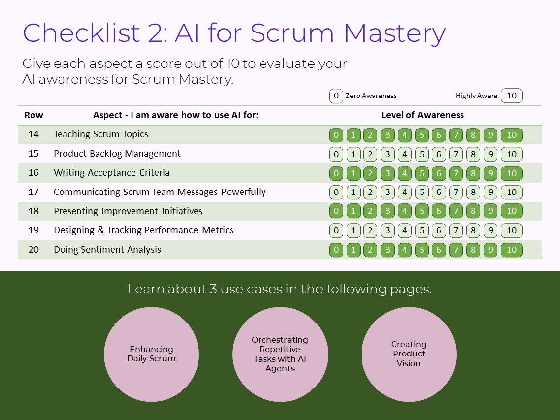 AI for Scrum Mastery