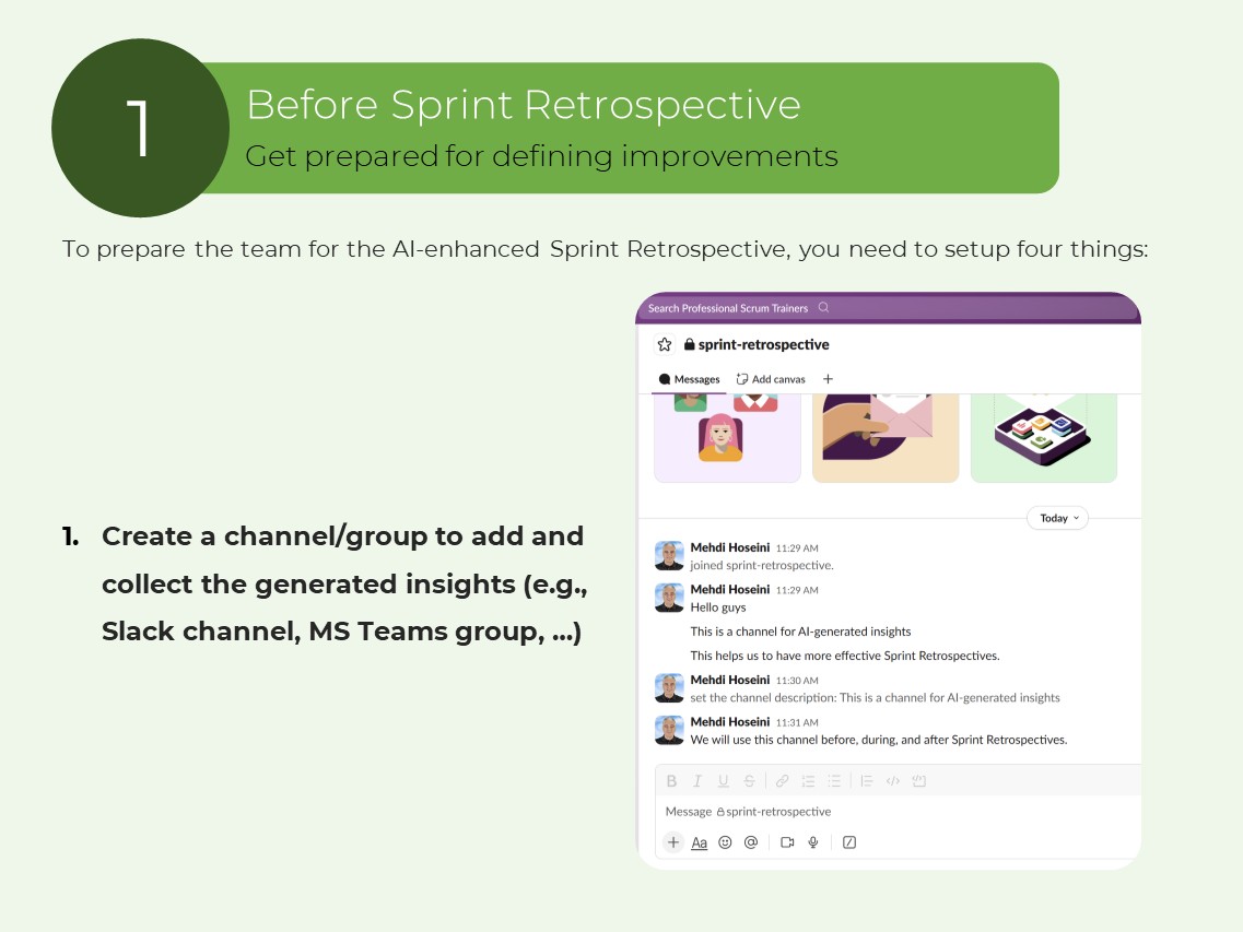Sprint Retrospective Slack Channel
