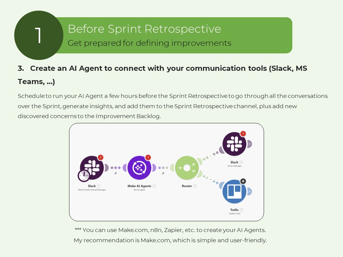 Sprint Retrospective Slack AI Agent