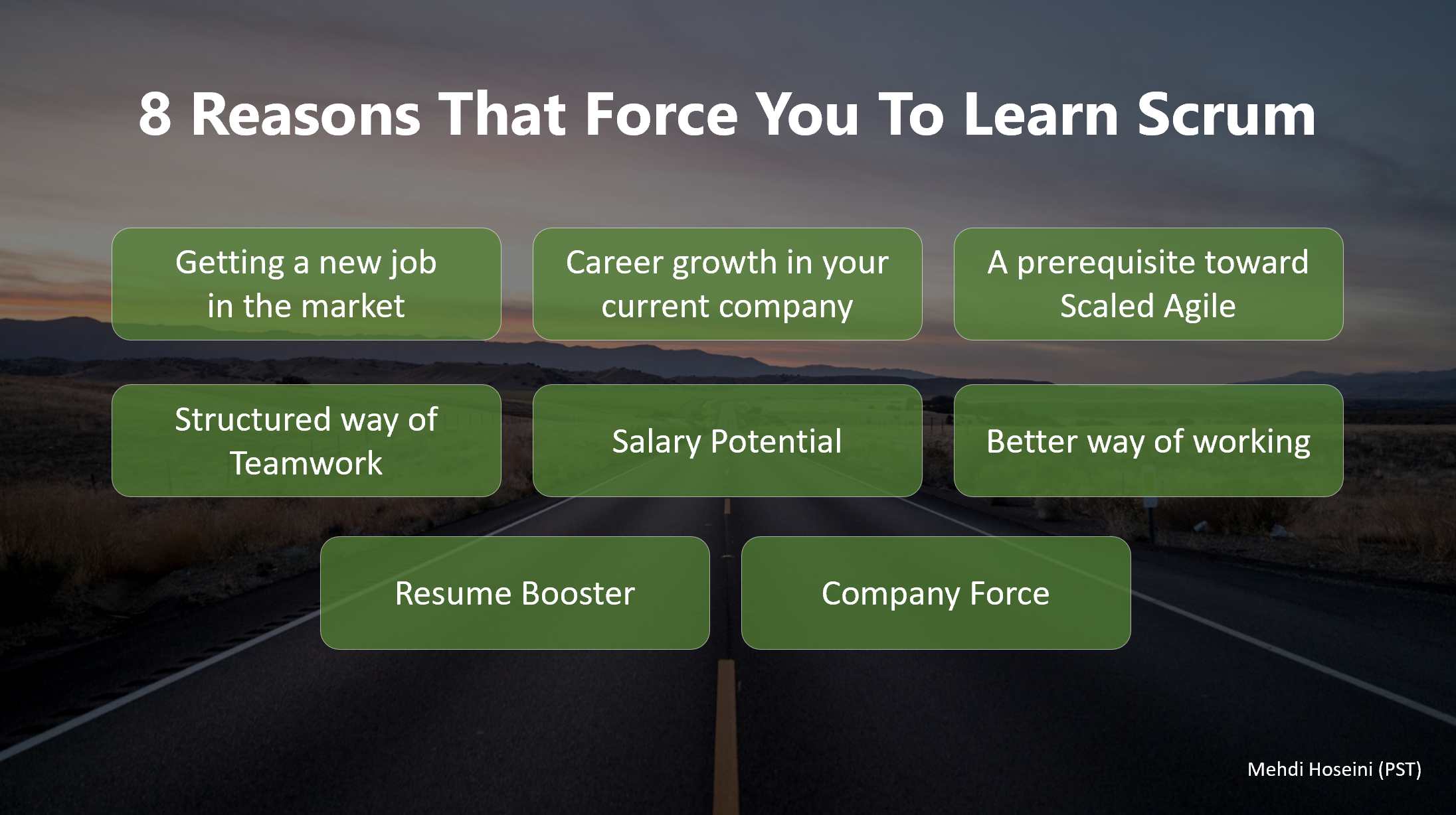 8 Reasons That Force You To Learn Scrum