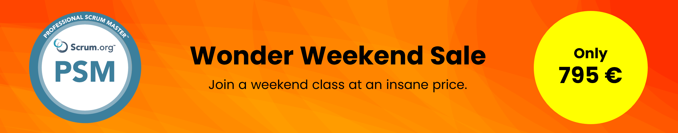 Wonder Weekend Sale