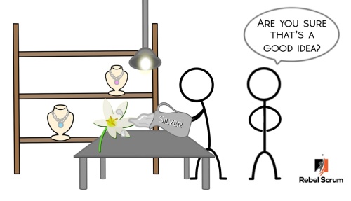 Don't gild the requirements lily