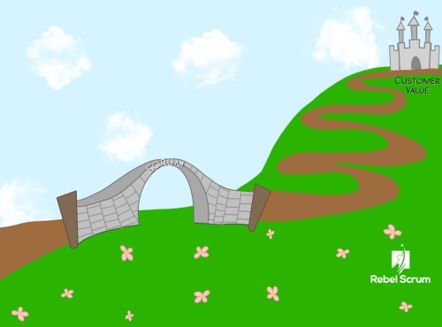 Scrum is a bridge to value