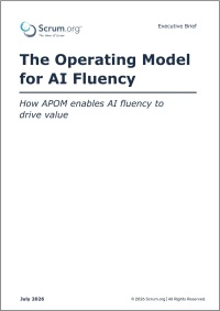 The Operating Model for AI Fluency | Scrum.org