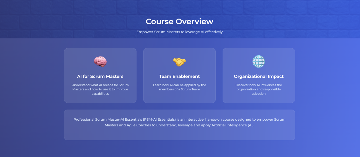 Course Overview 2