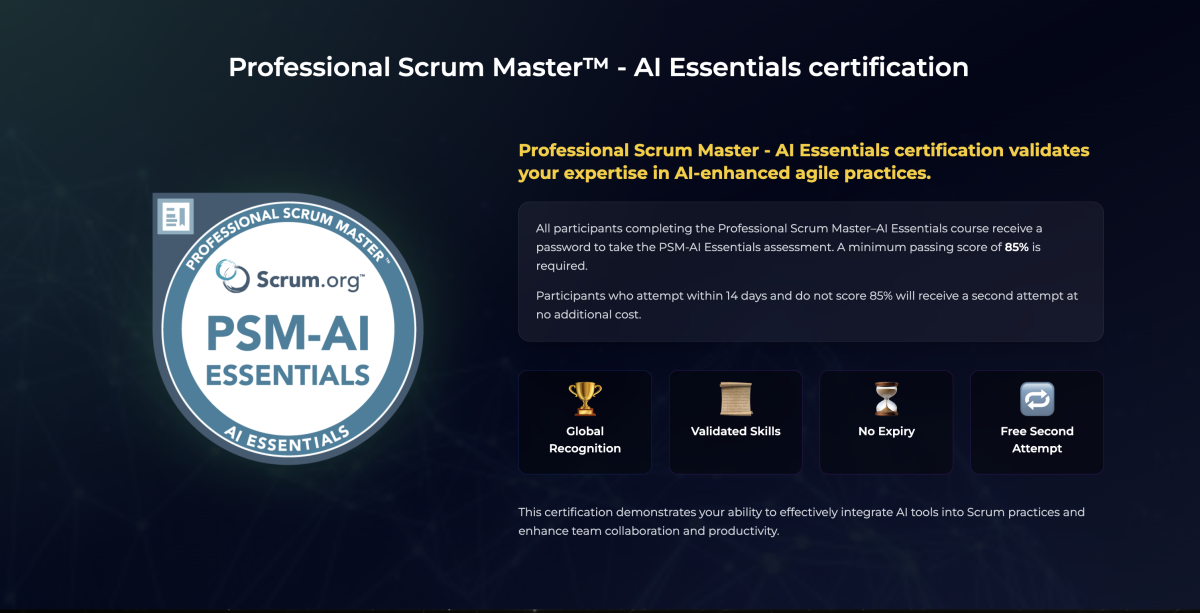 Certification PSM AI